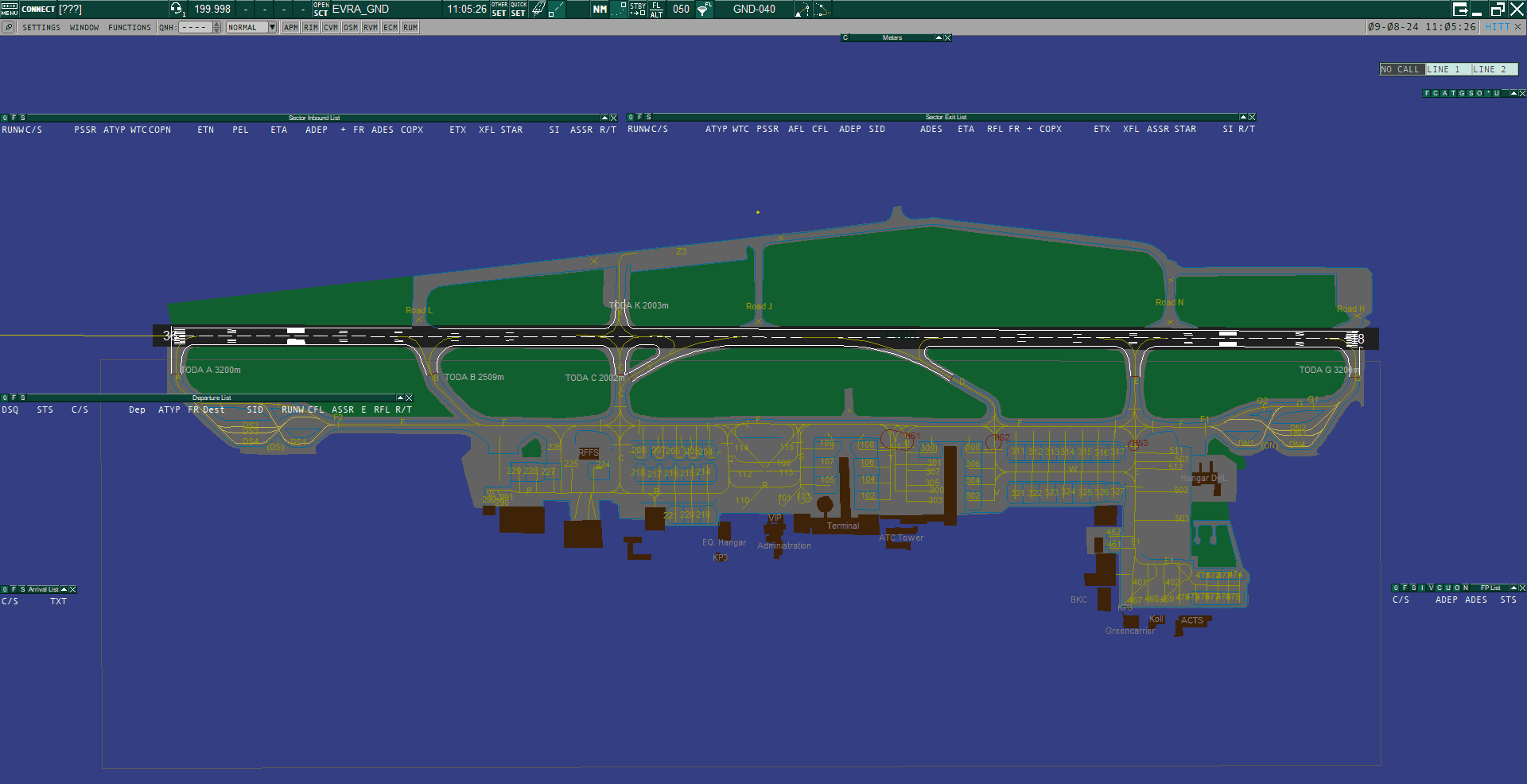 EuroScope GMC view